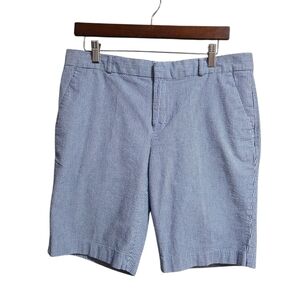 Banana Republic Blue Striped Women's Shorts Size 10